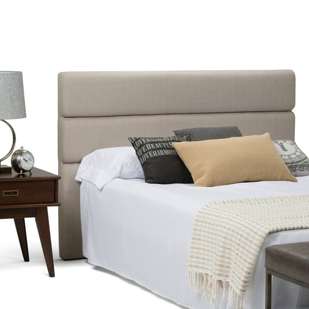 Simpli Home Ciara Queen Tufted Headboard Walmart Com Walmart Com