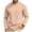 Earthy Yellow, variant on Dwelliawo Striped Long Sleeved T-Shirt for Men Spring Casual T-Shirt for Men Retro Autumn Pullover Stripe tee Shirt Blue S