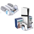 thumbnail image 1 of Support de Refroidissement Multifonction pour PS5 Pro et PS5 Slim, Station de Recharge pour Manettes de Jeu et Support de Rangement pour Disques de Jeu, 1 of 6