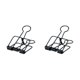thumbnail image 2 of Clips de metal Methold 20 piezas Negro 19 mm, 2 of 6