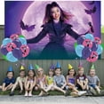 thumbnail image 4 of Vampirina Backdrop Banner Balloons Party Decorations Supplies Taspestry Wall Decor Background Poster, 4 of 5