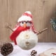 thumbnail image 4 of Adorno navideño de muñeco de nieve de peluche | Suave decoración colgante para las fiestas | Lindo muñeco de nieve invernal para el árbol, la chimenea o la decoración del hogar, 4 of 6