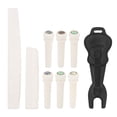 thumbnail image 4 of Folk Guitar Bridge Pin Kit Bone Saddle Nut + Nail Puller Musical Instrument Accessories, 4 of 8