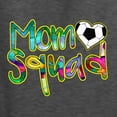 thumbnail image 2 of Wild Bobby, Soccer Mom Squad, Sports, Unisex Graphic Hoodie Sweatshirt, Heather Black, 3X-Large, 2 of 4