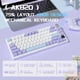thumbnail image 2 of Teclado mecánico inalámbrico para juegos A.JAZZ AK820 Pro, 2 of 8
