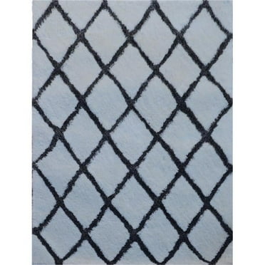 Noble House MORO20157 5 x 7 in. Moro Rug, White & Grey