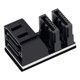 thumbnail image 1 of Adaptador SATA reemplaza accesorios Convertidor profesional Ángulo de doble puerto para SSD 90 grados, 1 of 9