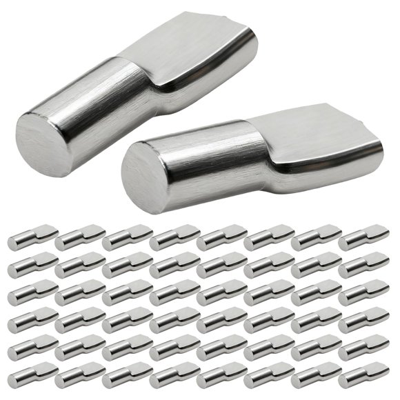 Soportes para estantes RiseQuintador de metal de 5 mm, 100 piezas