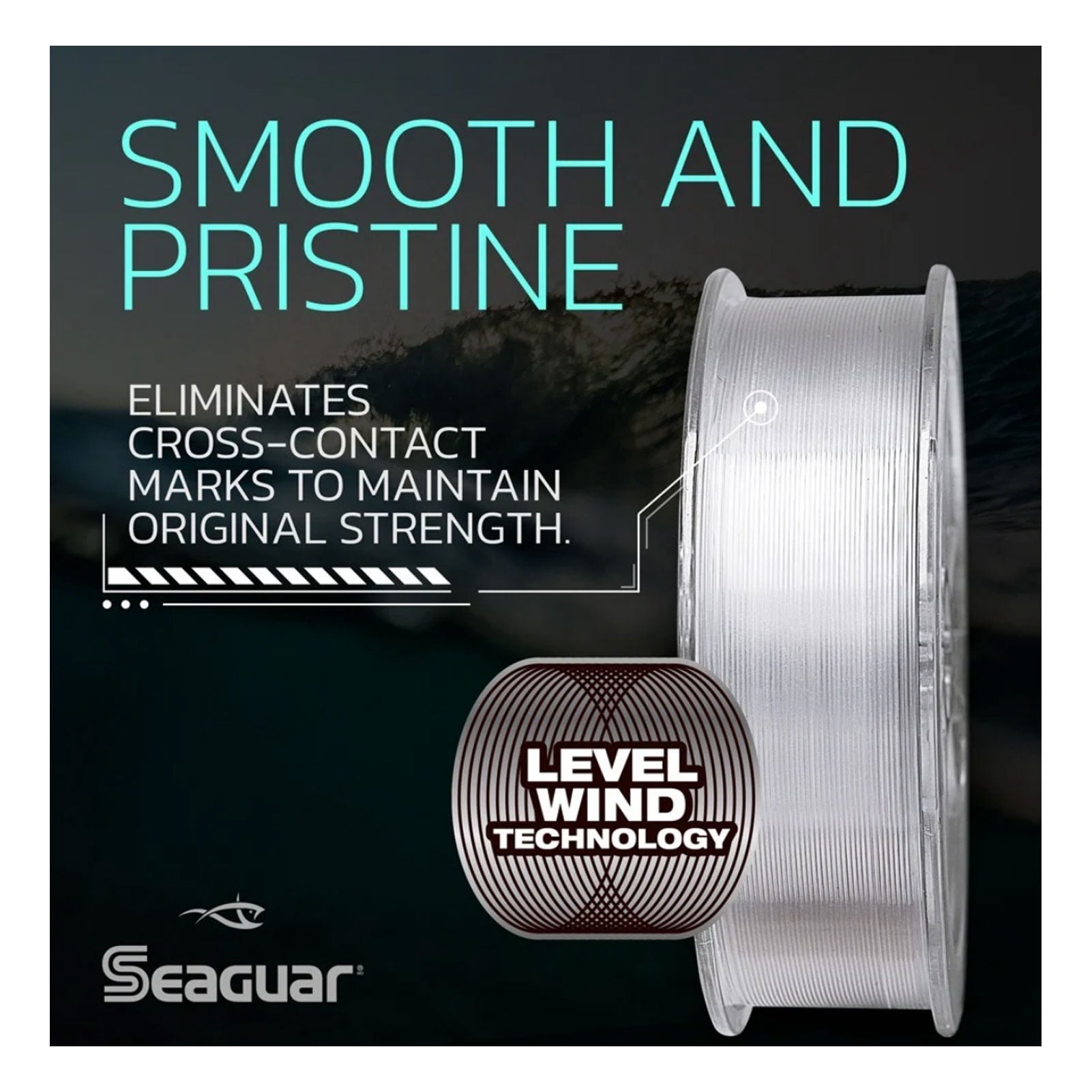 Seaguar Blue Label Big Game 100% Flourocarbon Fishing Line (DSF), 220lbs, 50 meters Break Strength/Length - 220FC30