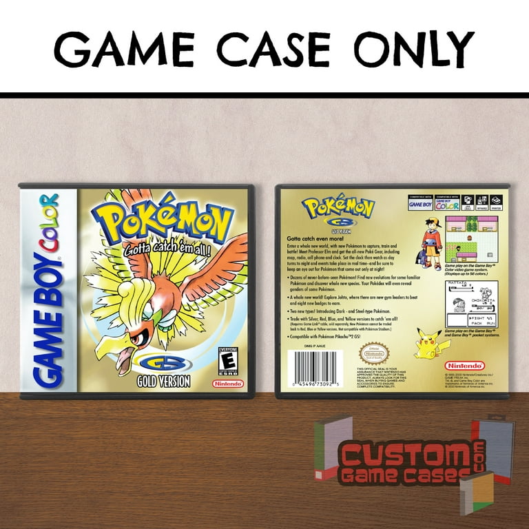 Pokémon Gold Version, Game Boy Color, Jogos