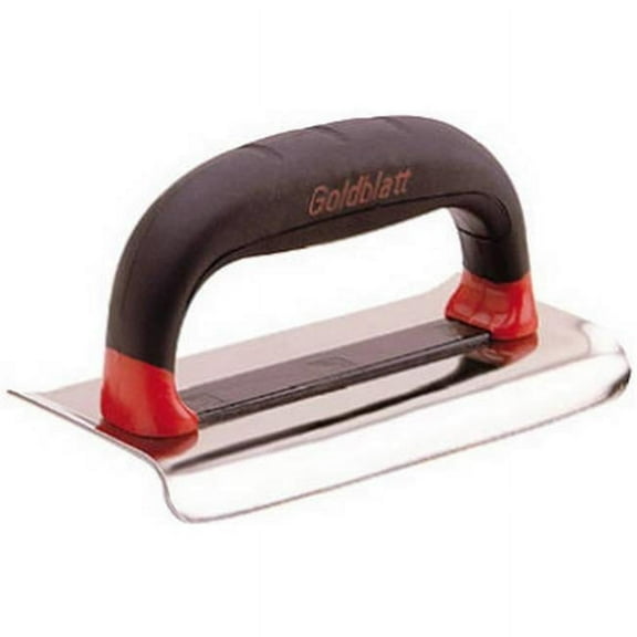 Goldblatt G06235 6 x 3.25 R in. x 0.37 L in. Heavy Duty Stainless Steel Edger