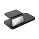 thumbnail image 5 of Estación de carga inalámbrica con reloj despertador digital, cargador inalámbrico de 15W para múltiples dispositivos, reloj despertador de carga rápida, negro, 5 of 6