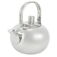 thumbnail image 3 of Tea Kettle, Teapot Teakettle, Stainless Steel Teakettle For Home Kitchen Restaurant Office Silver 14cm 1L, 3 of 8