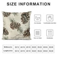 thumbnail image 5 of Hello Vibes Decorative Throw Pillowcase, Pine Branch Christmas, 5 of 5