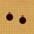 thumbnail image 4 of FONDOTIN 2 Pcs Crochets Rouges pour Panneau Perforé pour Outils de Detailing Automobile et Matériel Organisateur Mural, 4 of 6