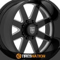 thumbnail image 4 of 24x14 Gear Off Road F70BM1 Forged Black Milled Wheel 6x5.5 (-76mm), 4 of 5