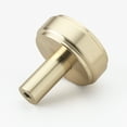 thumbnail image 2 of GlideRite 1-1/2 in. Solid Round Cabinet Knob, Champagne Gold, 2 of 4