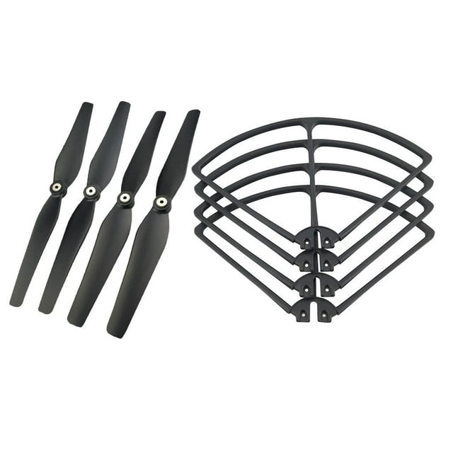 Bunblic RC Propellers+Propeller Protective Cover for X8C X8W X8HW X8HC Accessories - Black