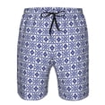 thumbnail image 4 of Kdxio Porcelain Chinaware Pattern Mens Casual Shorts - Drawstring Summer Beach Sports Shorts for Men, 4 of 9