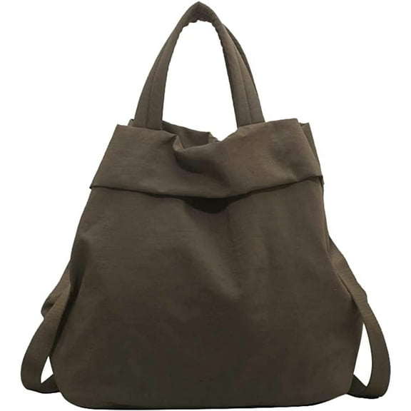 CoCopeaunts Women's Tote Satchel Handbag Nylon Shoulder Bag Large Capacity Crossbody Bag 3 in 1 Shopping School Travel Bag Gift New