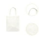 thumbnail image 4 of 10 bolsas de lona en blanco, lavables y duraderas, para mujeres y hombres, multiusos. Grande, 4 of 4