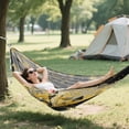 thumbnail image 6 of Hanging Hammock Portable Travel Camping For Outdooor Beach Camping Hiking Elegant, 6 of 8