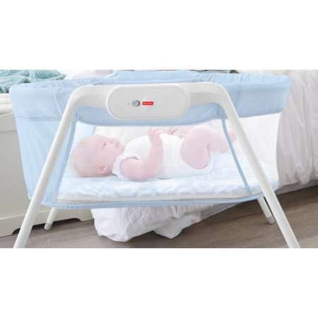 fisher price stow n go bassinet dimensions