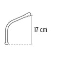 thumbnail image 2 of Cuello para mezcladora de lavabo, tipo bar, satín, Aqua Foset AQCR-60N, 2 of 3