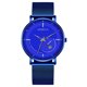 thumbnail image 1 of Reloj de cuarzo con hebilla de alfiler para hombre con correa de malla Indicador de color Escala colorida Wmkox8yii gfajkfgbkjabf259, 1 of 1