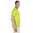 thumbnail image 3 of Gildan Men's Hi-Vis Pocket T-Shirt, Short Sleeve, 50/50 Cotton/Poly, Safety Green, S, 1-Pack, 3 of 6