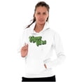 thumbnail image 3 of Vegan Vibes Vegetarian Lifestyle Unisex Plus Fleece Graphic Hoodie Brisco Brands 5X, 3 of 5
