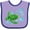 Lavender and Purple, variant on Inktastic Sea Turtle Swimming Boys or Girls Baby Bib