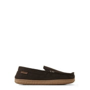 Dearfoams Cozy Comfort Herringbone Moccasin Slippers