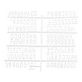 thumbnail image 2 of Felt Message Board Letters Wall Decor Felt Letterboard Letters Drawstring Bag Felt Board Letter for Home Decorations, 2 of 7