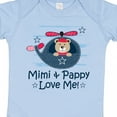 thumbnail image 4 of Inktastic Mimi and Pappy Love Me Baby Boy Boys Baby Bodysuit, 4 of 5