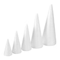 thumbnail image 4 of 5 conos de espuma para manualidades, decoración navideña, conos decorativos para de , centro de mesa para bodas, cumpleaños, escuela., 4 of 8