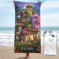 thumbnail image 1 of Toalla de playa Encanto, suave, ligera, de secado rápido, absorbente, grande, para baño, para niños y adultos, para viajes, natación, playa, gimnasio, camping, yoga, 27,5 x 55 pulgadas, 1 of 8