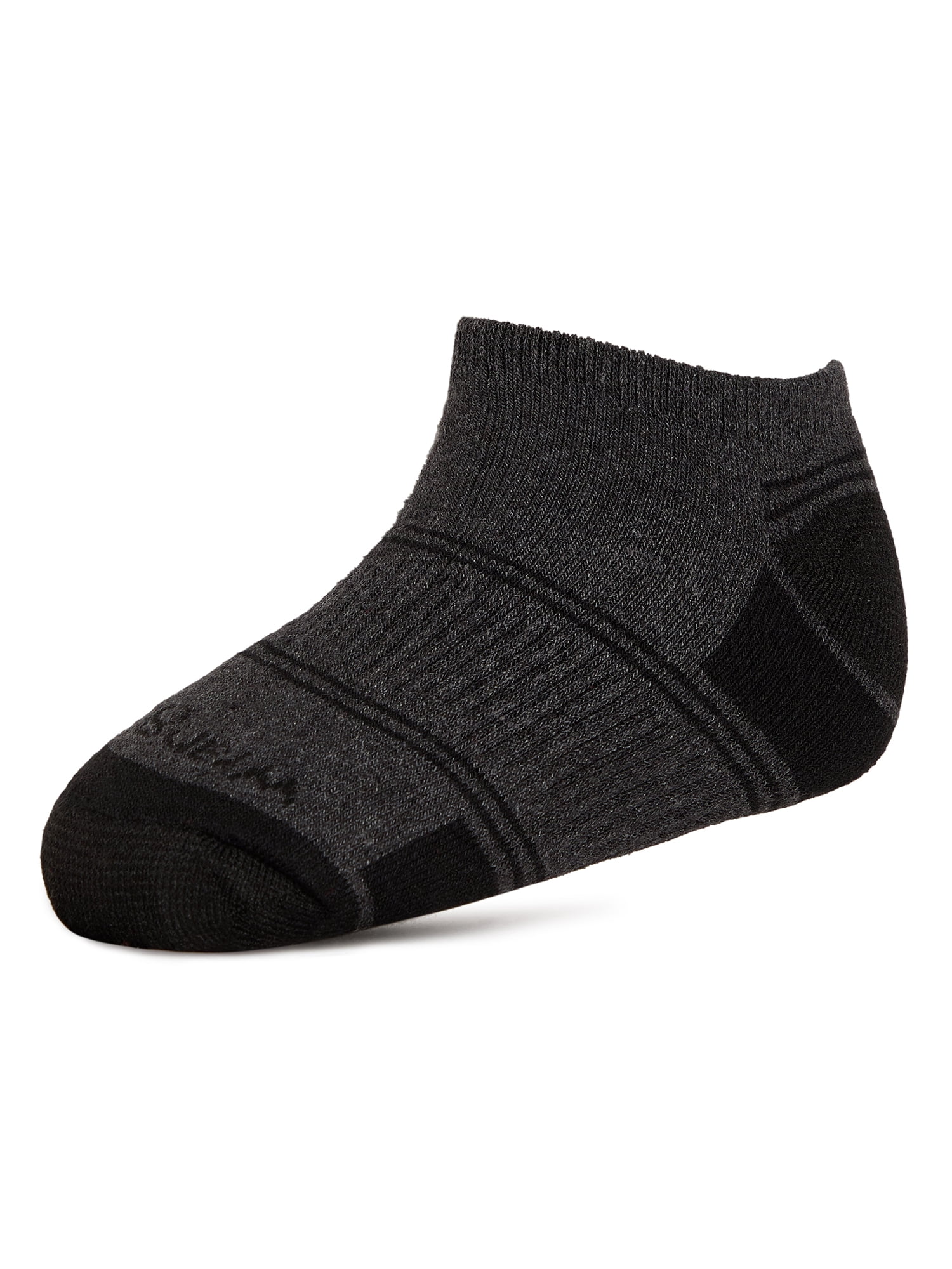 Wrangler Boys' Essentials Cool Comfort Low-Cut Boys Socks, Assorted Cushioned Kids Socks, Small, 6-Pack