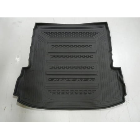 Ford Explorer Cargo Mat Oem Factory Stock Genuine 2011 2012 2013 2014 2015 Ford Explorer Black Rear Back Cargo Weather Liner Mat ()