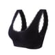 thumbnail image 1 of Sujetador deportivo con hebilla cruzada en la parte delantera y sin aro de acero, con encaje súper fruncido, para correr, yoga, ropa interior deportiva a prueba de golpes, 1 of 6