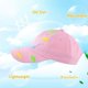 thumbnail image 4 of Gorra de béisbol para niños pequeños, de verano, con protección solar, diseño de dinosaurio, para niños de 1 a 3 años, 4 of 6