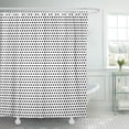 thumbnail image 1 of ABPHQTO Tono Puntos de semitono Efecto blanco y negro Burbujas abstractas Color del círculo Dibujo creativo Cortina de ducha de baño 165x180 cm ABPHQTO PKNMT66x72Shower-8434, 1 of 2