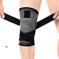 thumbnail image 3 of Knitting Knee Pad Sports Compressive Knee Protector Antislip Running Leg Sleeve for Summer Outdoor, 3 of 7
