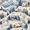 Snowy Winter, variant on Yayeee Freestanding Laundry Hamper with Handle Collapsible Large Storage Basket for Clothes, Vibrant Oranges