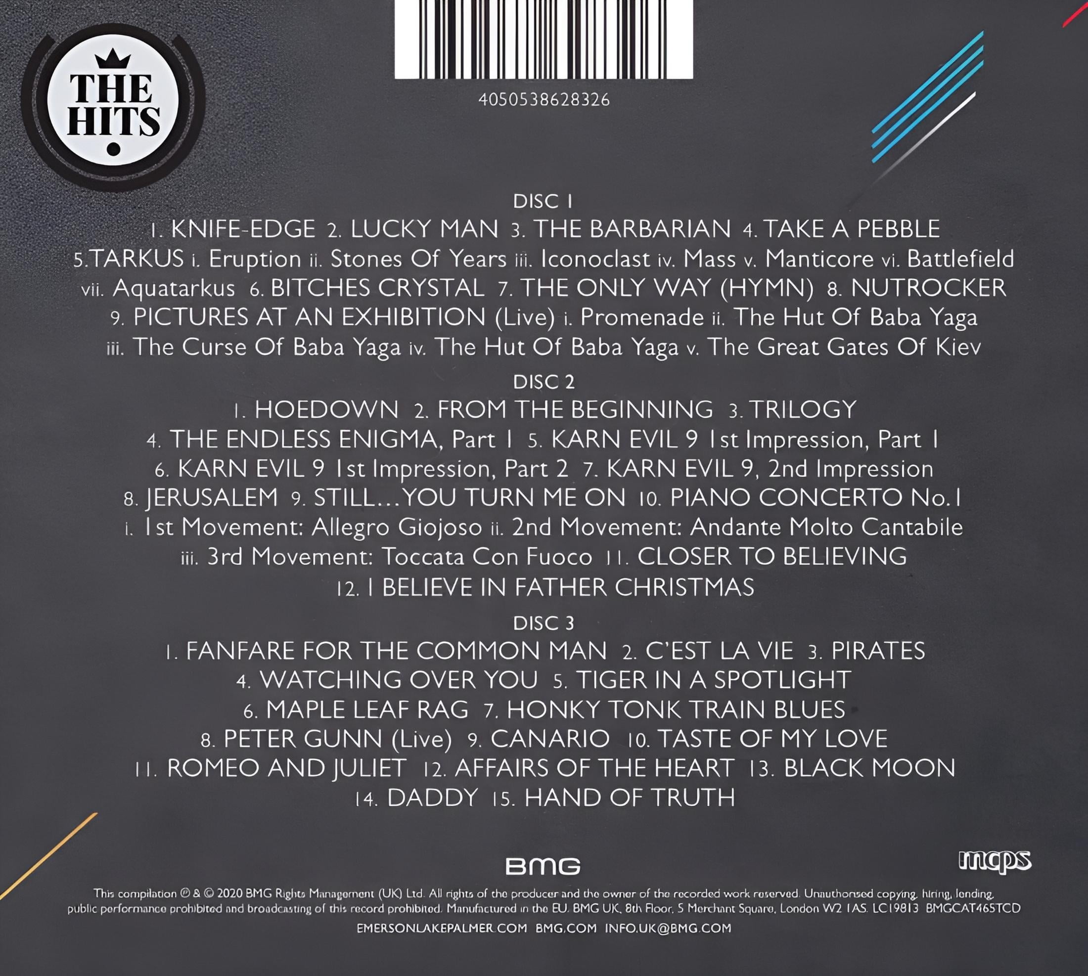 Emerson Lake Palmer - Ultimate Collection - Music