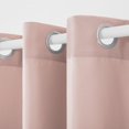 thumbnail image 4 of Exclusive Home Paire de Rideaux pour Cabine Intérieure/extérieure, 54x84, Blush, 4 of 4