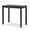 Gray, variant on Adjustable Height Bar Table and 2 Swivel Bar Stools Set, Black Square Top with Metal Base, Space Saving Dining Set for Small Kitchen