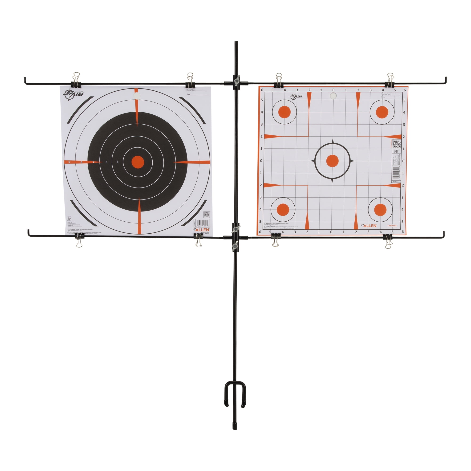 One AR500 Squirrel Target 9" x 10" x 1/2" Painted Black Shooting Practice Range 