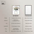 thumbnail image 6 of Doll Memories - Floral Happiness Shadowbox Print Modern Fashion Art by Art Remedy, Blonde Frame, 16 x 20, 6 of 7