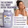 thumbnail image 7 of SPA REDI - Clay Mask, Lavender and Wildflower, 128 Oz - Pedicure and Body Deep Cleansing, Skin Pore Purifying, Detoxifying and Hydrating - Natural Bentonite Clay, Infused with, 7 of 7